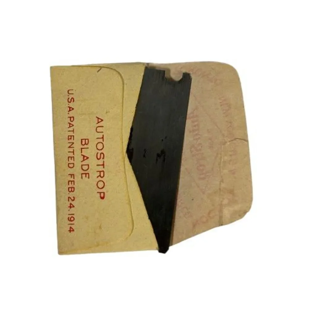 Vintage Valet Auto Strop Safety Razor Set w/ Case & Extra Blade Made in England